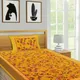 Yellow__Jaipuri bedsheet